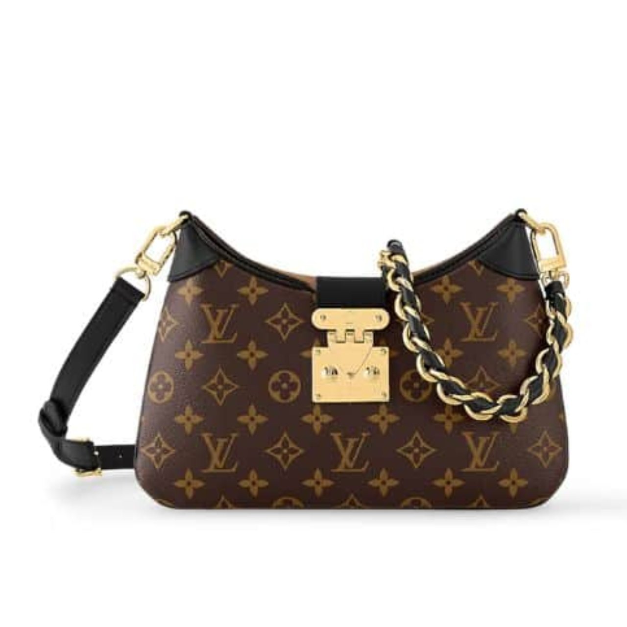 vel-9 Louis Vuitton LV Twinny Monogram Canvas Brown 27Cm M46659 - Image 1
