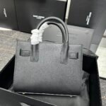 Saint Laurent Sac De Jour Baby In Grained Black 26Cm - Image 3